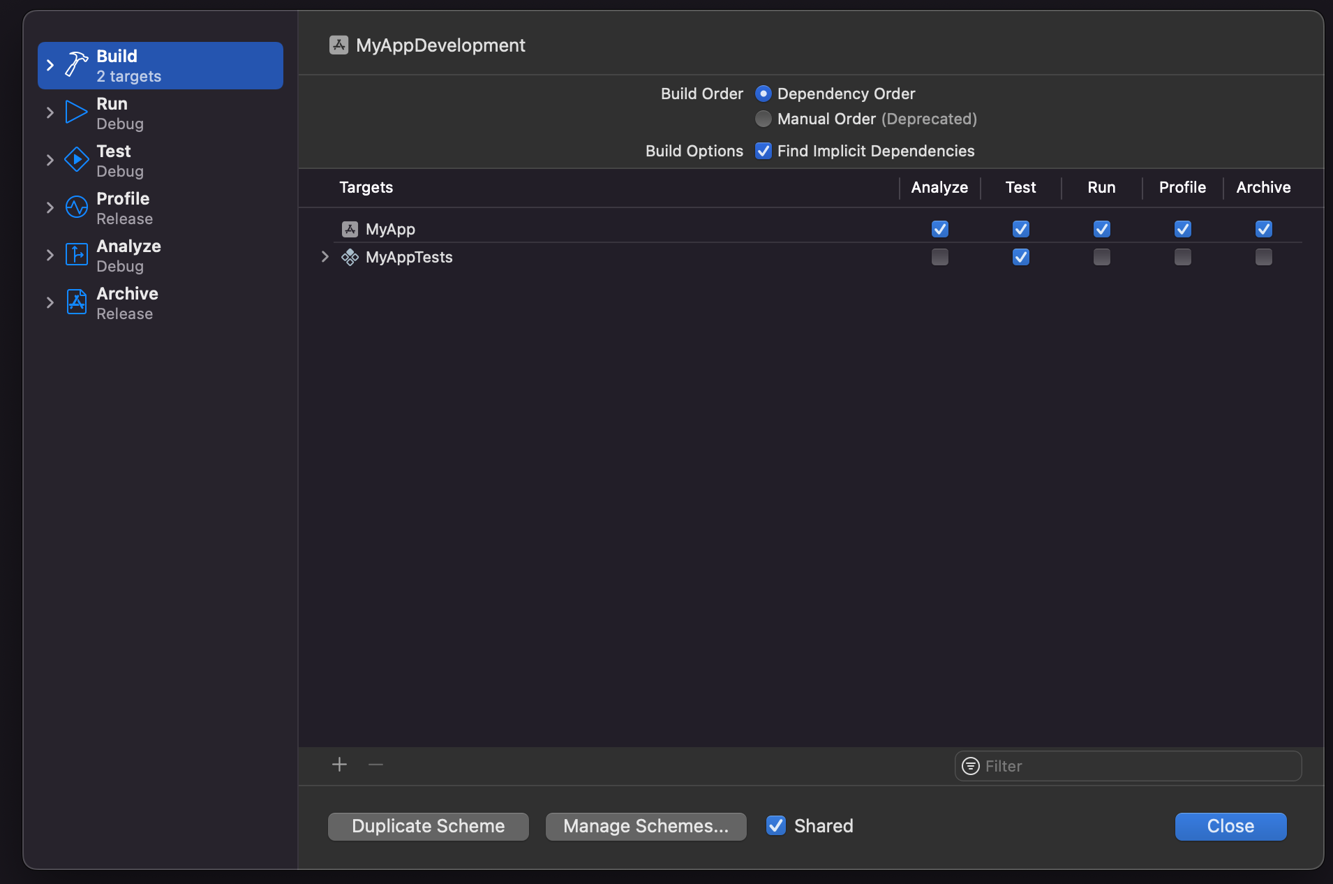 .env setup ios step 1